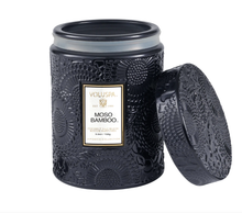 Voluspa- Glass Jar Candle w/ Lid - Moso Bamboo