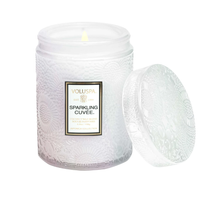 Voluspa- Glass Jar Candle w/ Lid - Sparkling Cuvee