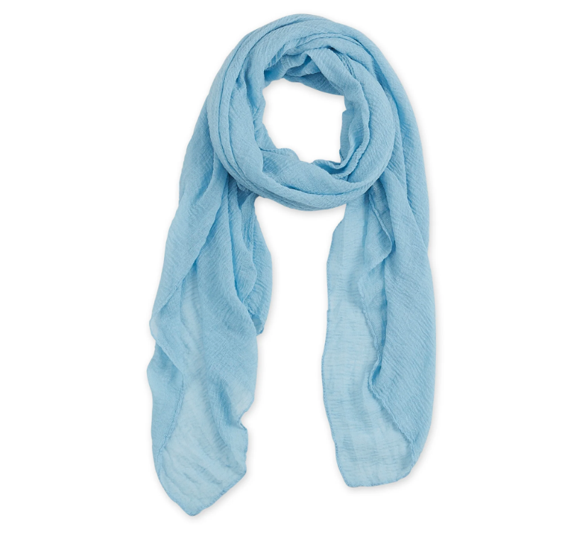 Hadley Wren- Insect Repellent Scarf - Lt Blue