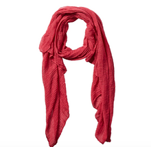 Hadley Wren- Insect Repellent Scarf - Red