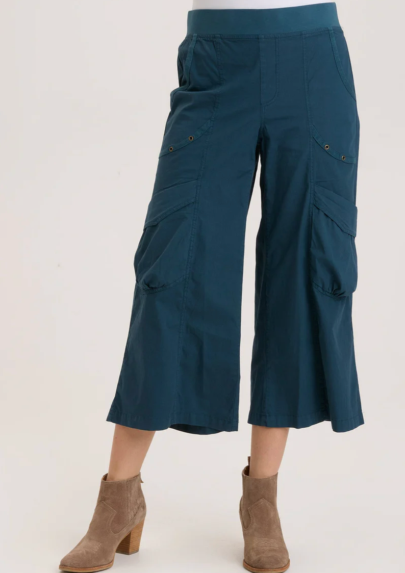 XCVI Wearables- Faulkner Crop Pant - Large