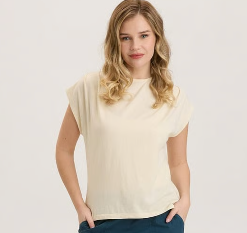 XCVI Wearables- Slub Arwen Top - Toasted Almond