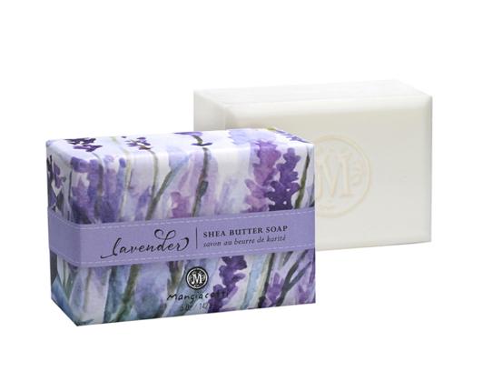 Mangiacotti- Shea Butter Bar Soap - Lavender