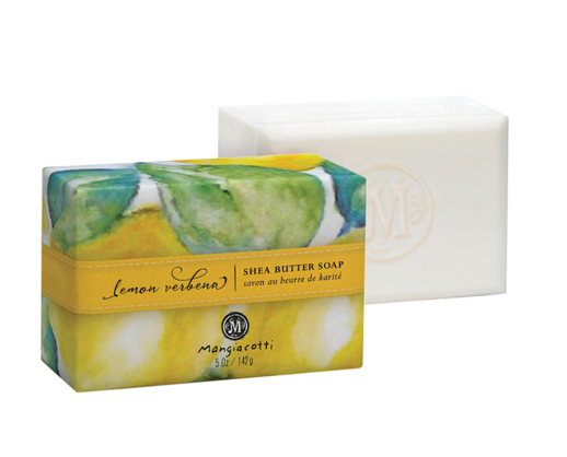 Mangiacotti- Shea Butter Bar Soap - Lemon Verbena
