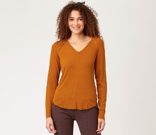 XCVI Wearables- Bryant V Neck - Aurum