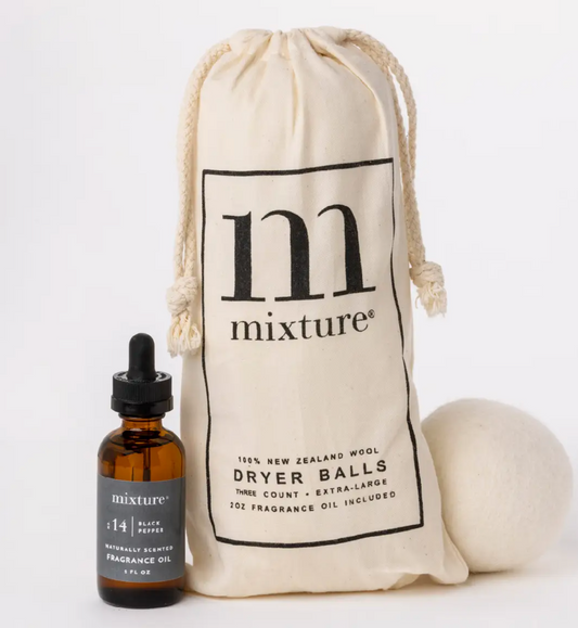 Wool Dryer Balls 3 Pack with Essential Oil