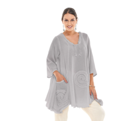 Oh My Gauze Circle Top