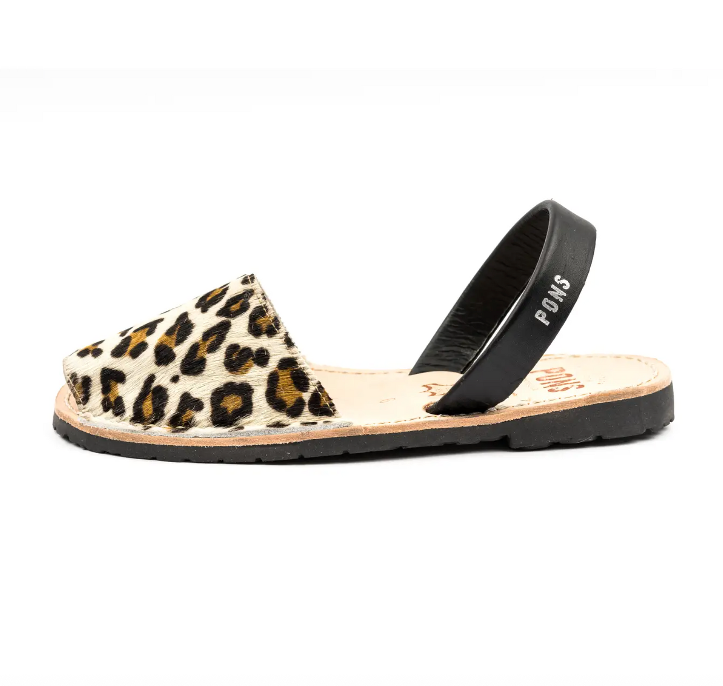 Classic Animal Print Sandals by Pons