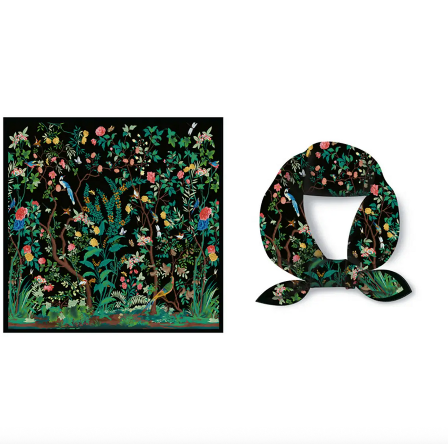 Printed Square Scarves