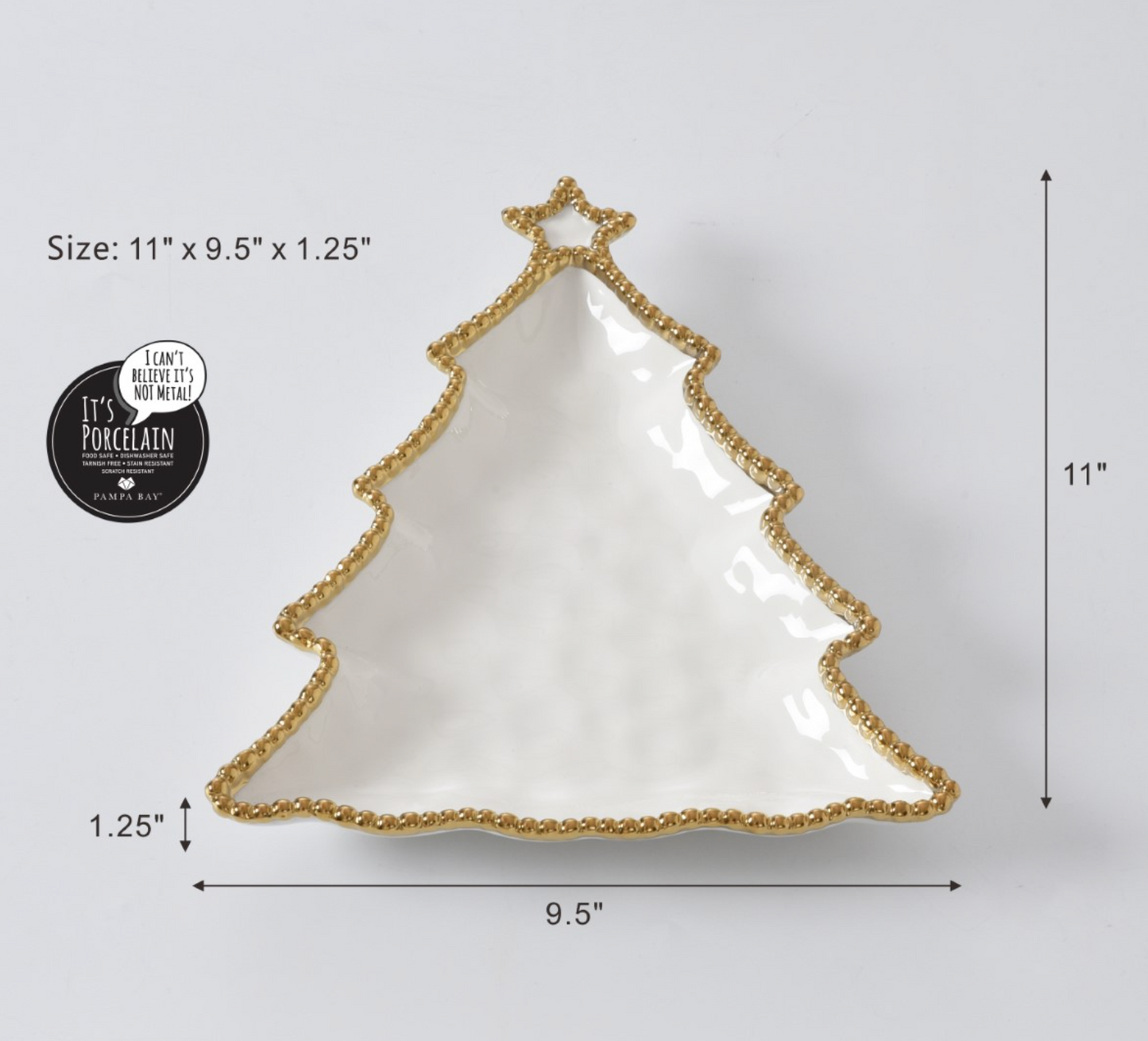 Christmas Tree Platter