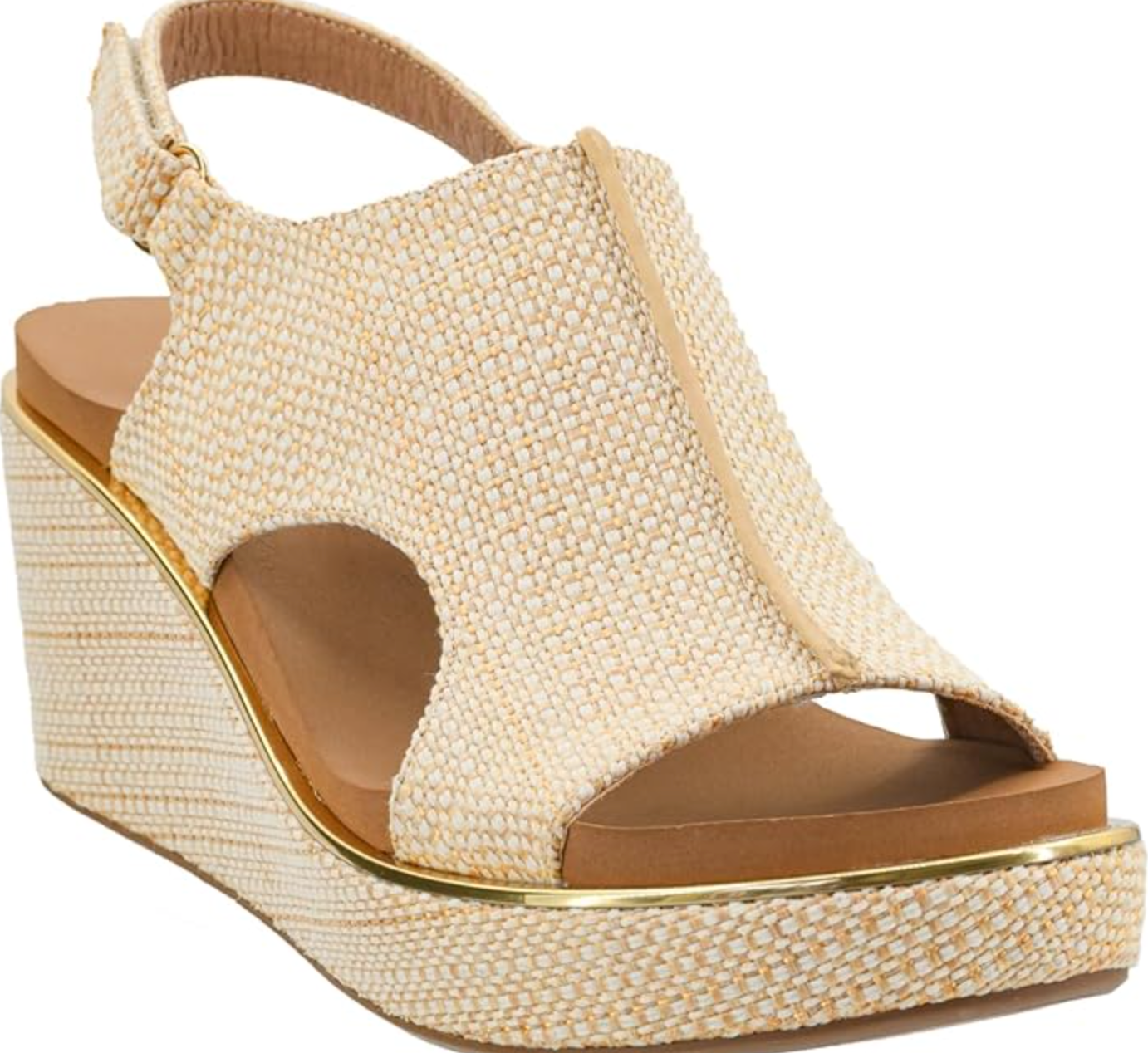 Carley Raffia All Wedges