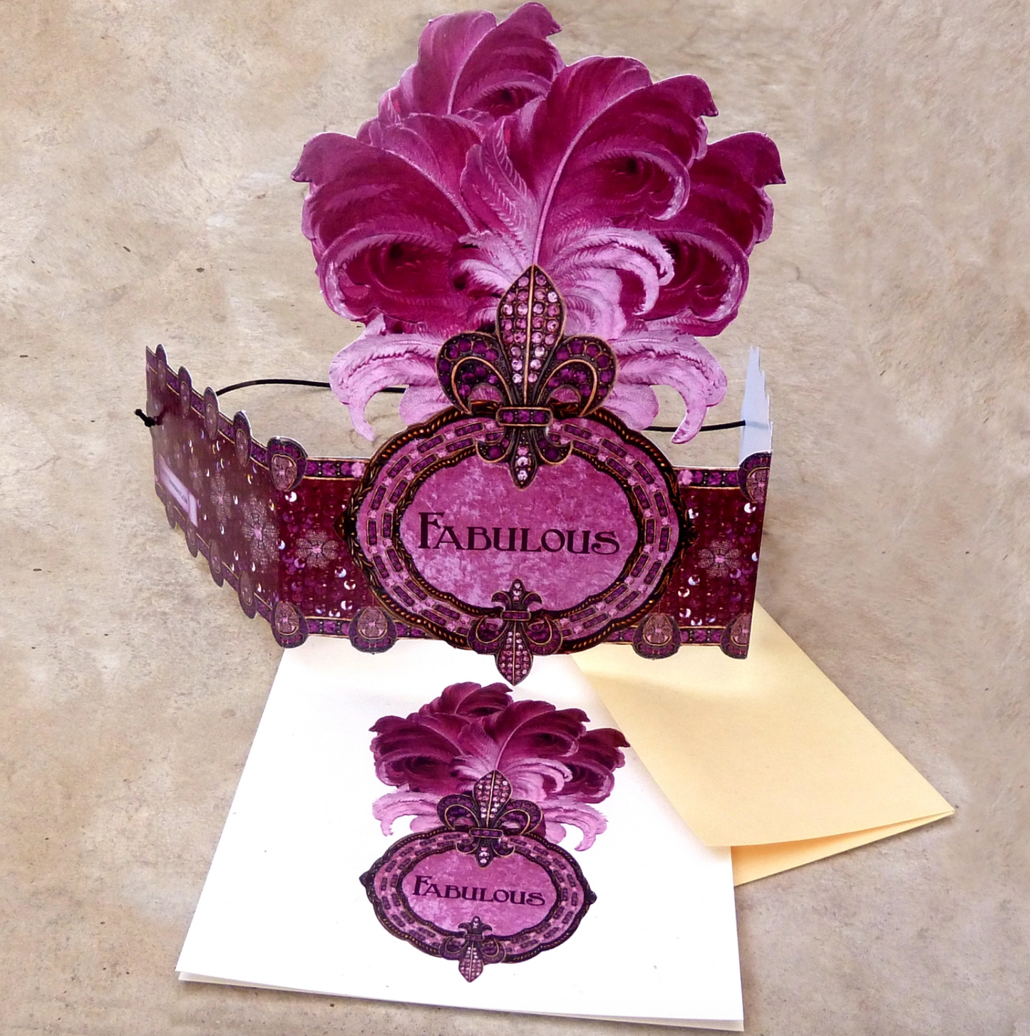 Greeting Card with Tiara
