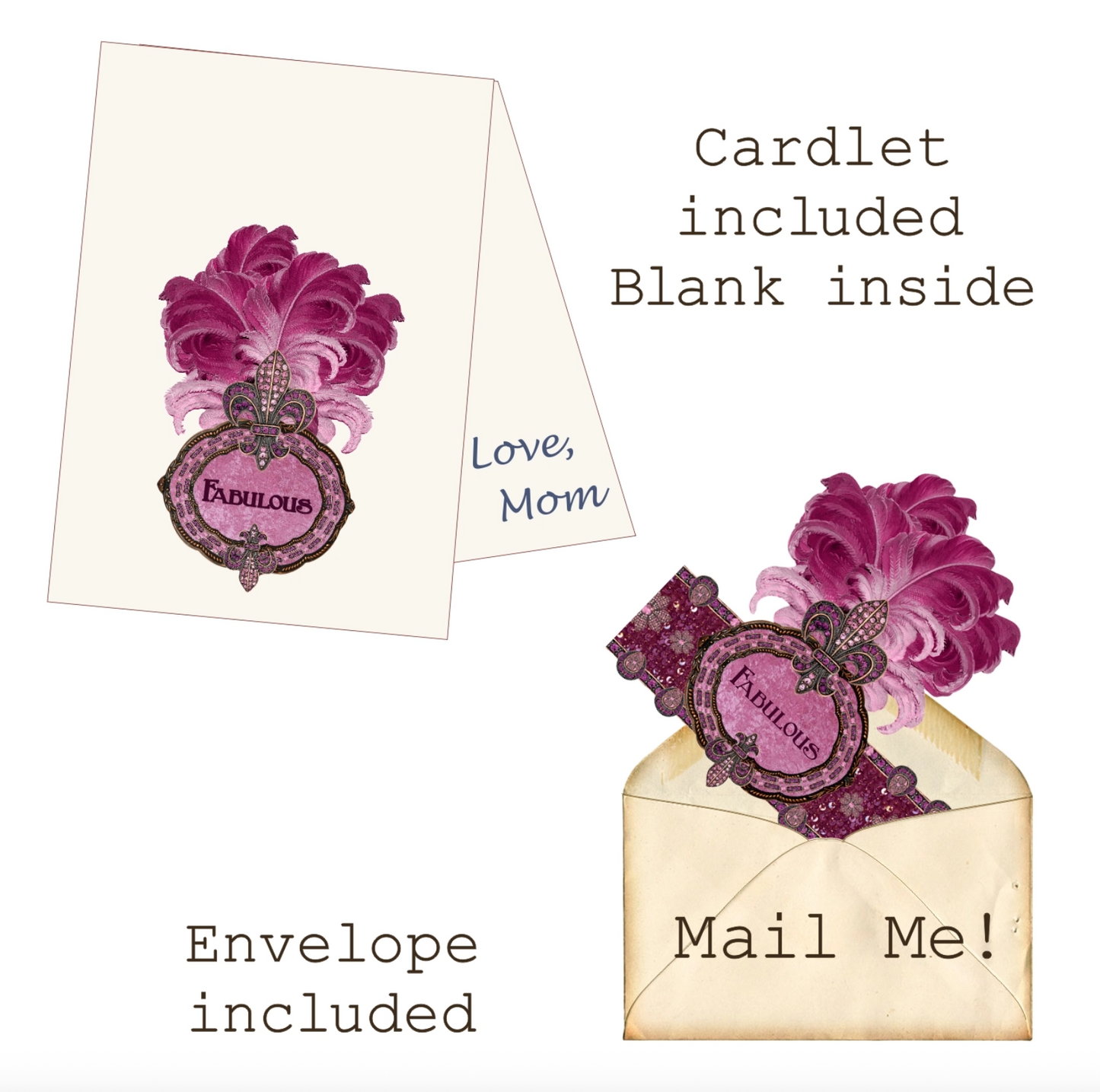 Greeting Card with Tiara