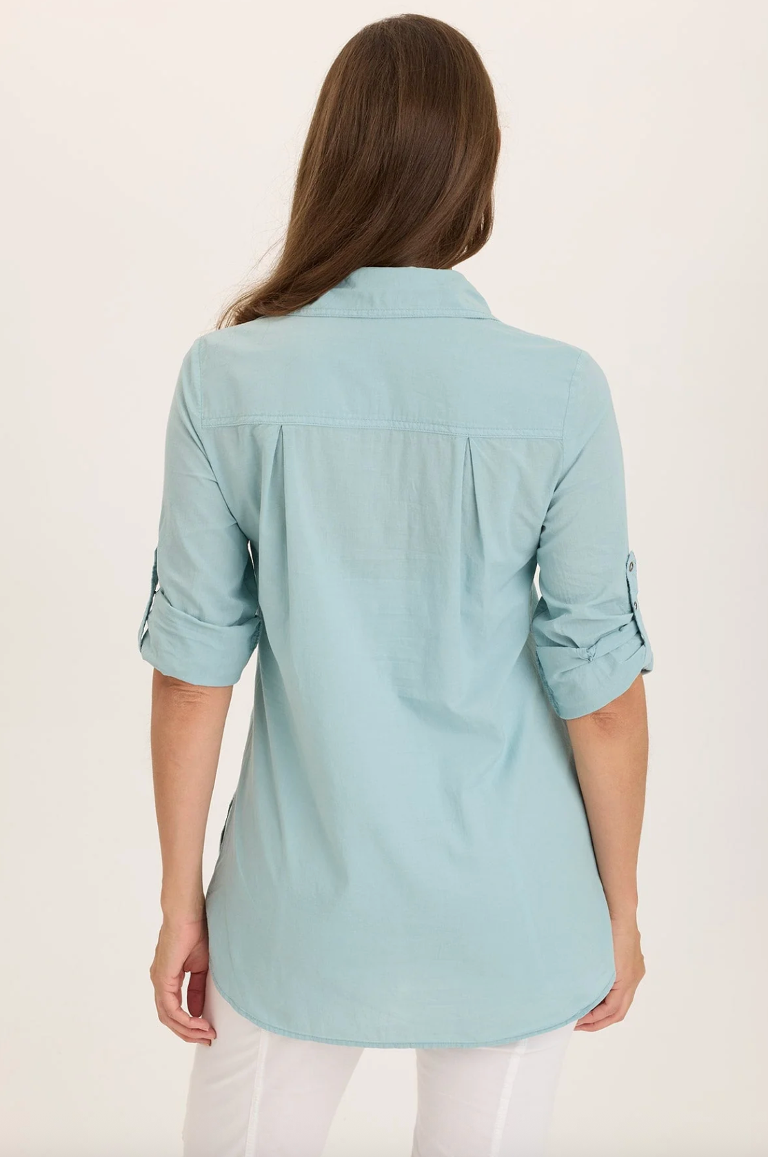 Reporter Button-Down Blouse