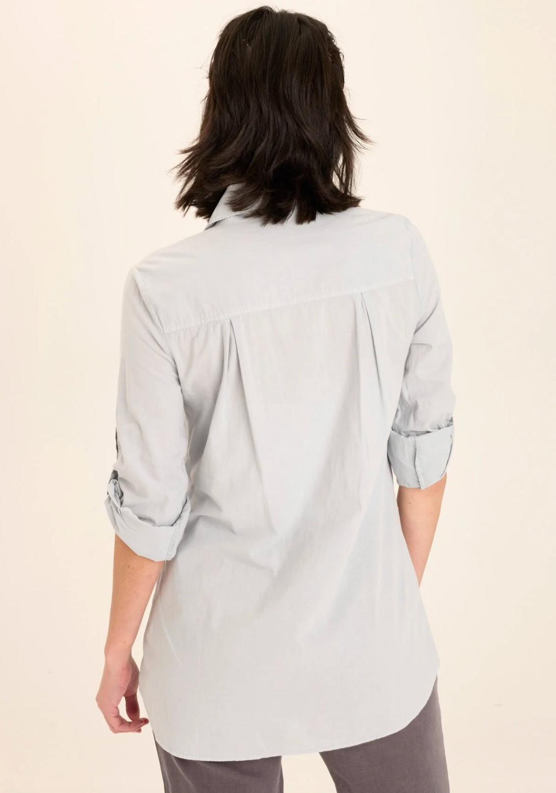 Reporter Button-Down Blouse