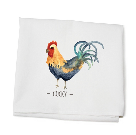 Flower Sack Tea Towels by Tina Labadini Collection