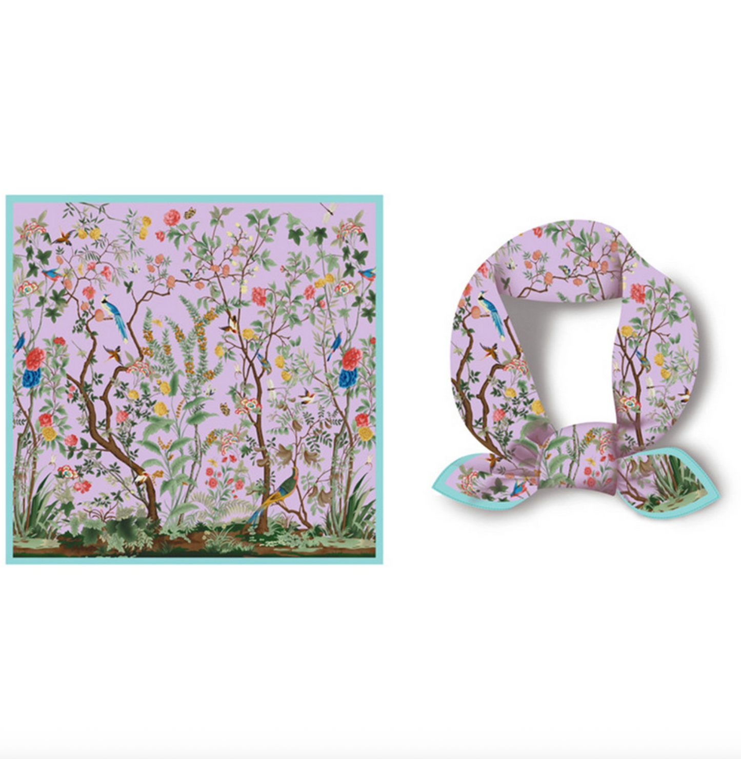 Printed Square Scarves