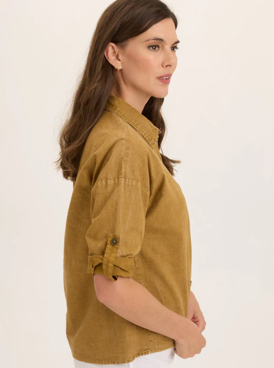 Carrie Button Up Top