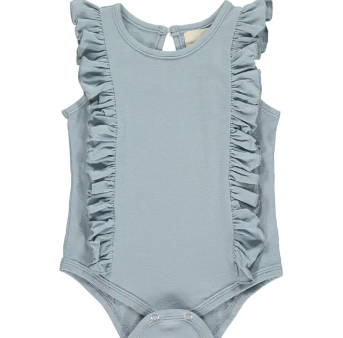 Vignette's Sleeveless Ruffle Onesie