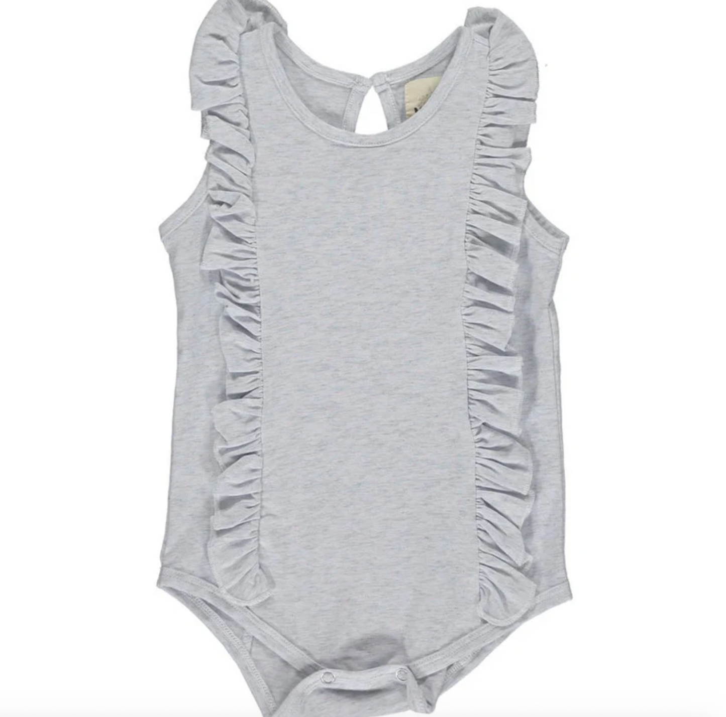 Vignette's Sleeveless Ruffle Onesie