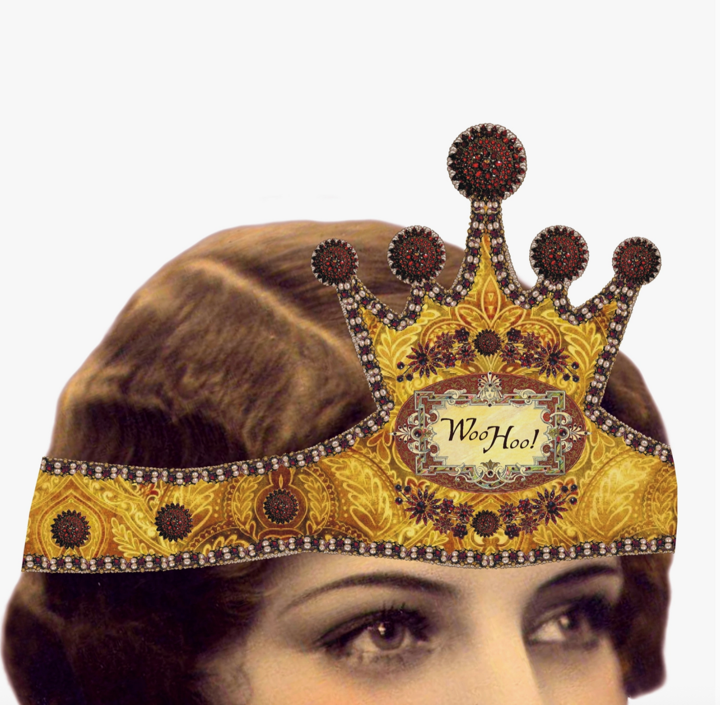 Greeting Card with Tiara