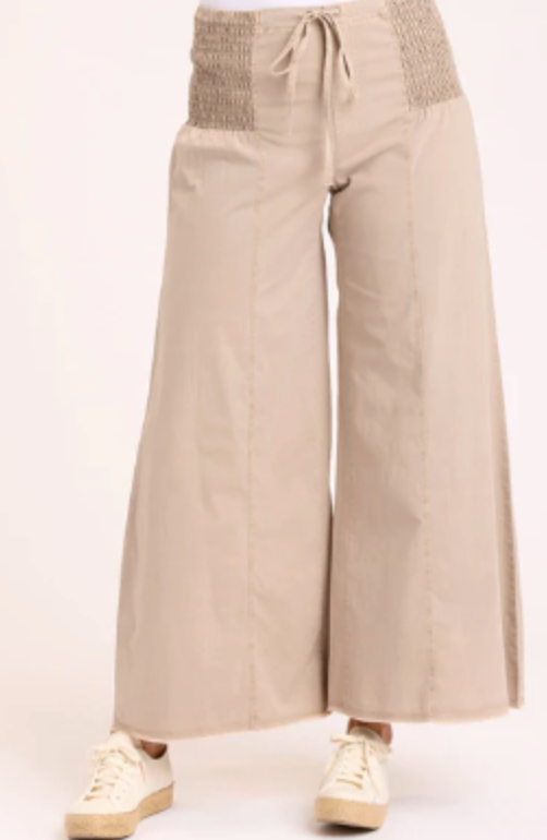 XCVI Wearables- Poplin Kaj Wide Leg Pant