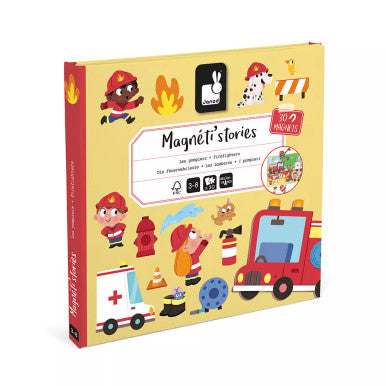 Janod- Firefighter Magnet Stories