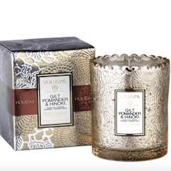 Boxed Scallop Top Candles by Voluspa