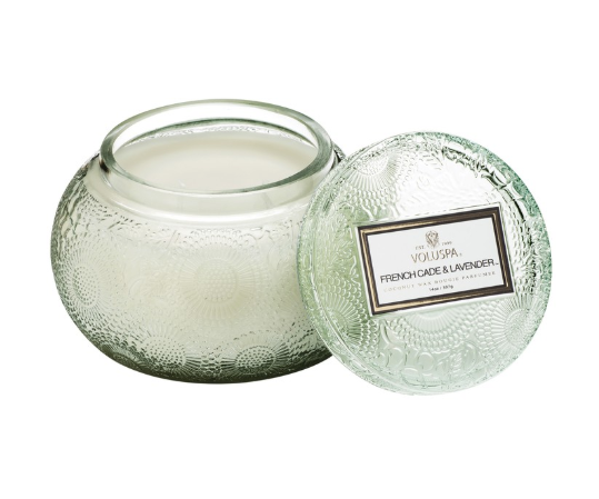 Candle- Chawan Bowl 2 wick - French Cade Lavender