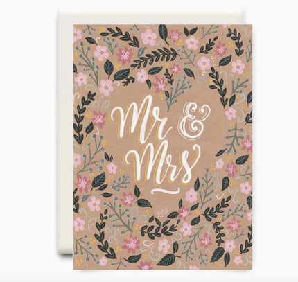 Mr. and Mrs. Greeting Card