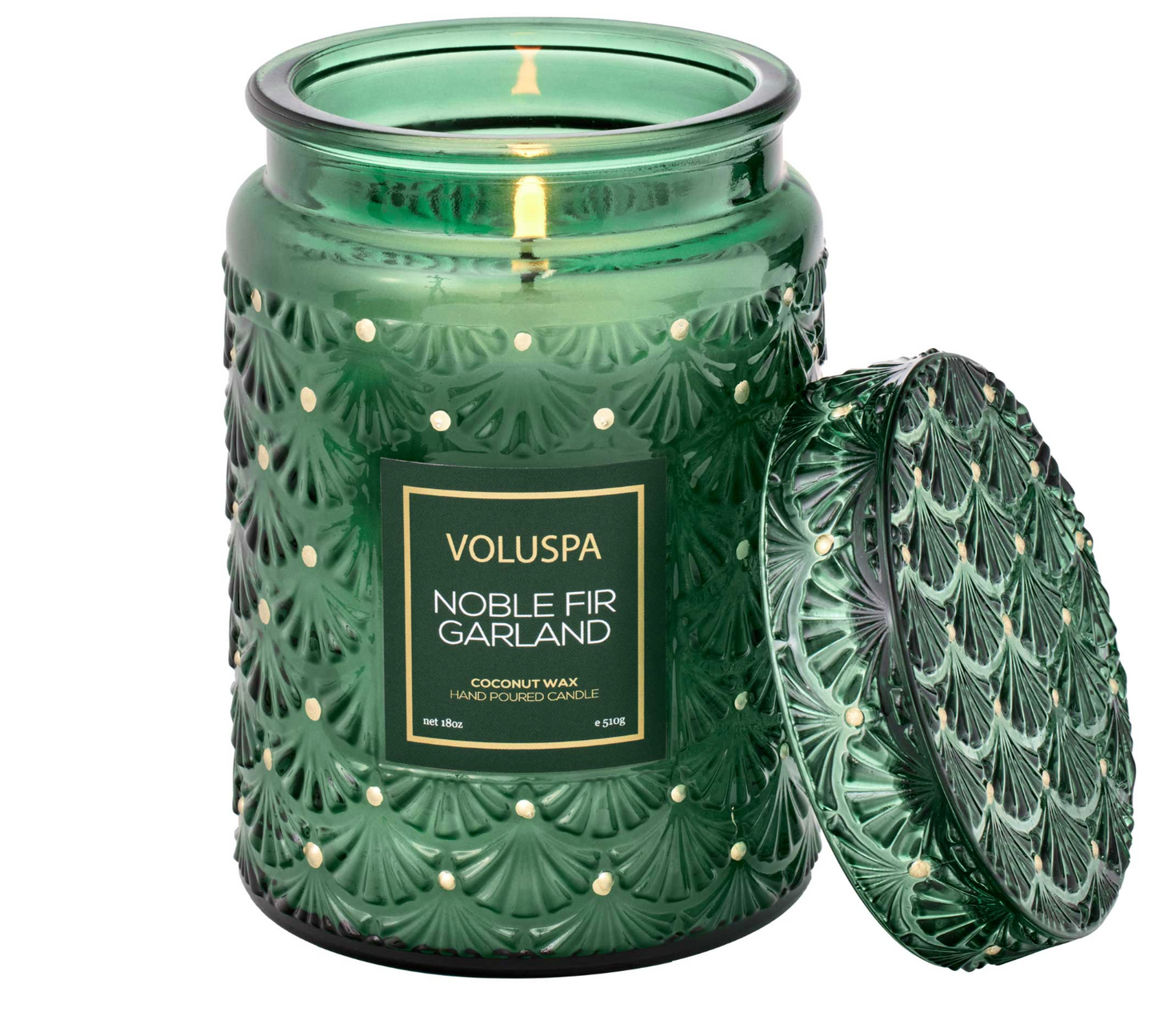 Large Glass Jar Candle