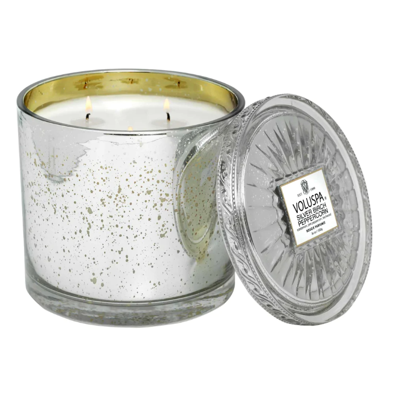 Candle - Grande Maison Silver Birch Peppercorn