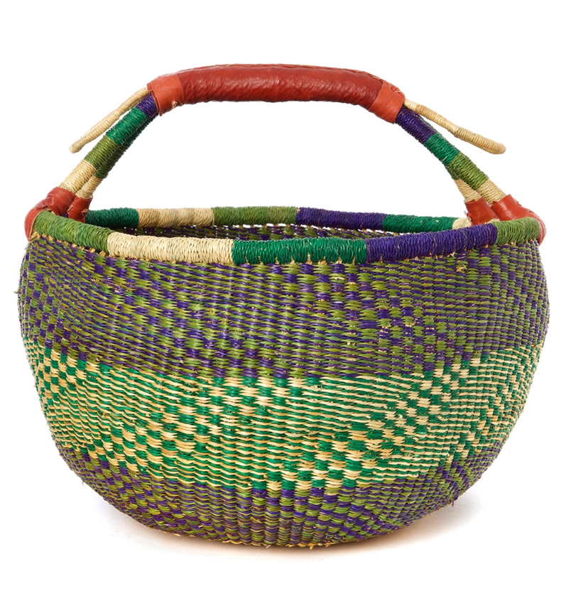 Ghanaian Bolga Farmer's Market Basket Asst