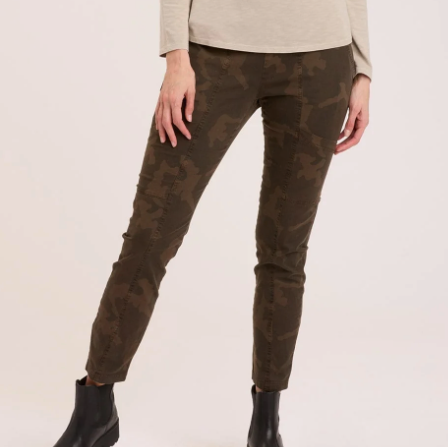 Printed Cascade Legging - Boxwood Pigment