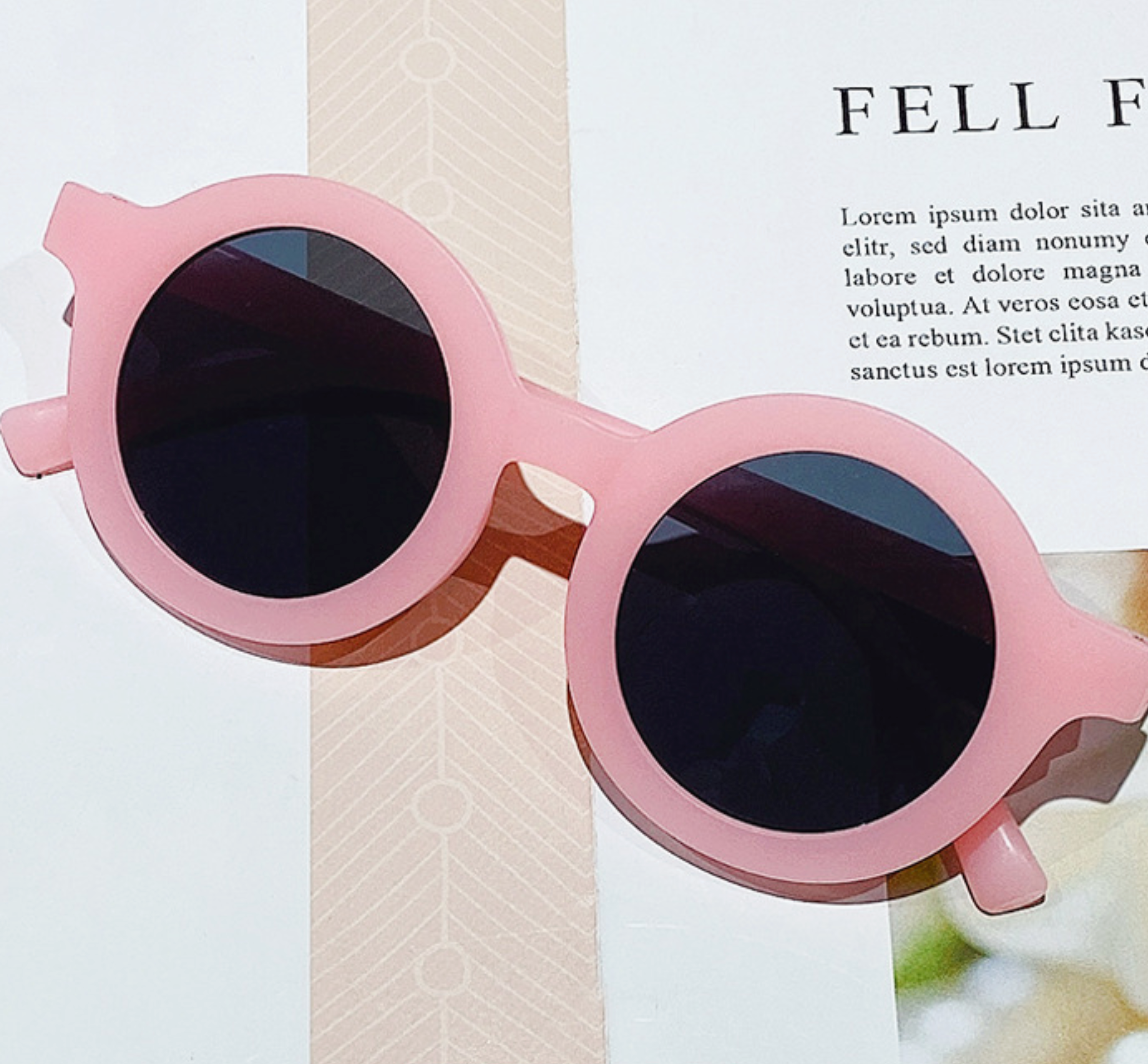 Sunglasses- Beach Play - Dusty Pink