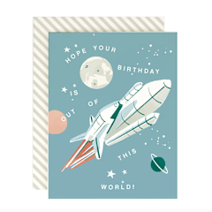 Card Out of this World Birthday