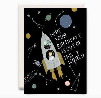 Out of this World Greeting Card