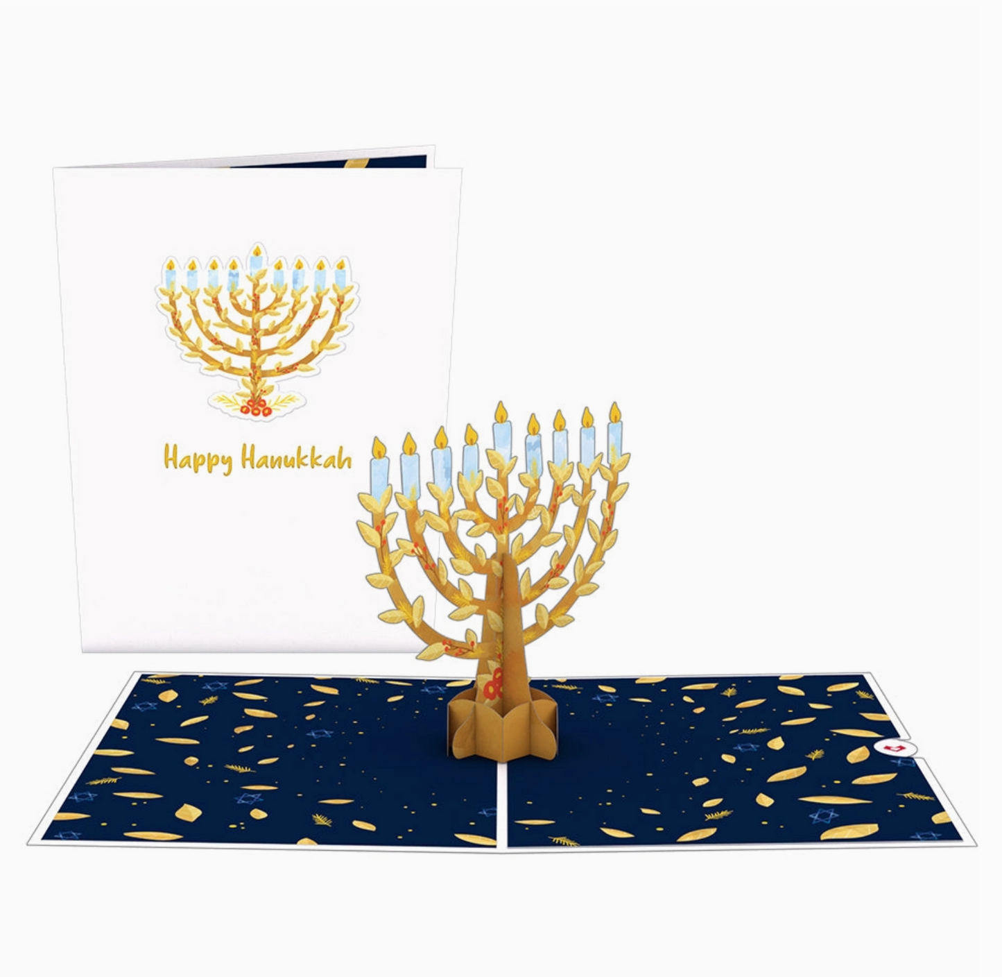 Lovepop Hanukkah Card - Menorah