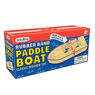 Rubber Band Paddle Boat