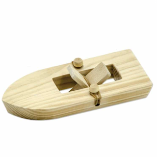 Rubber Band Paddle Boat