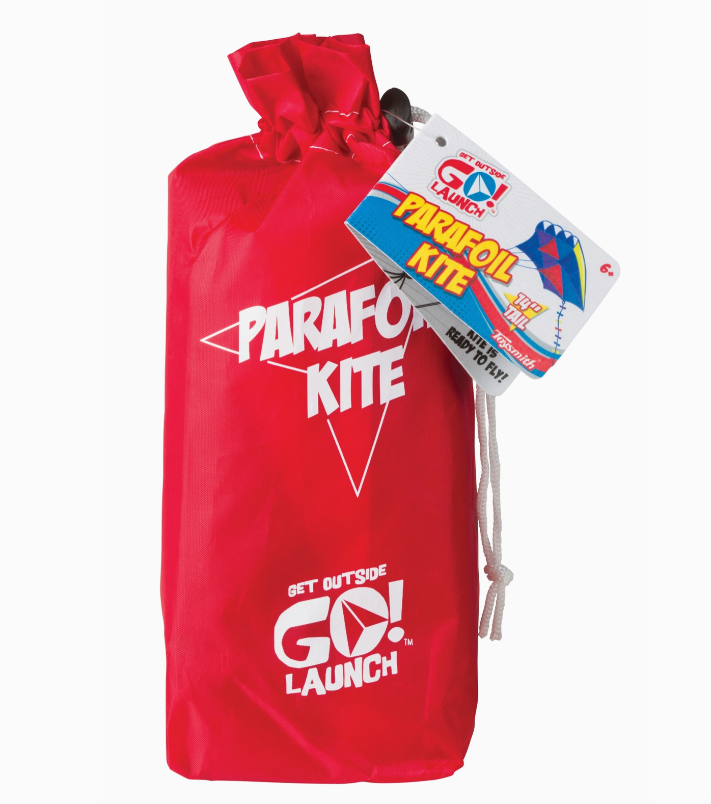 Get Outside Go Parafoil Kite - Red