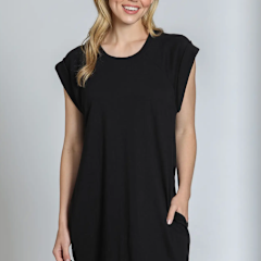 Cap Sleeve Raglan Dress