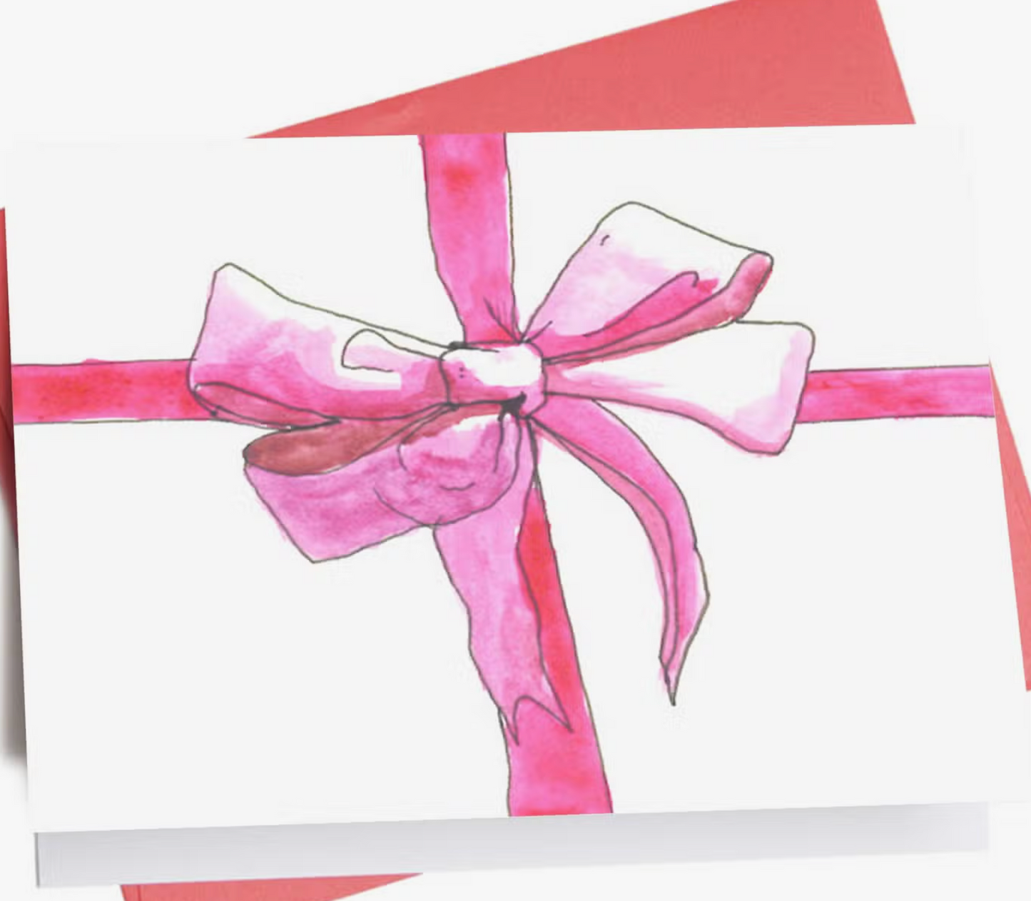 Card - Christmas Bow