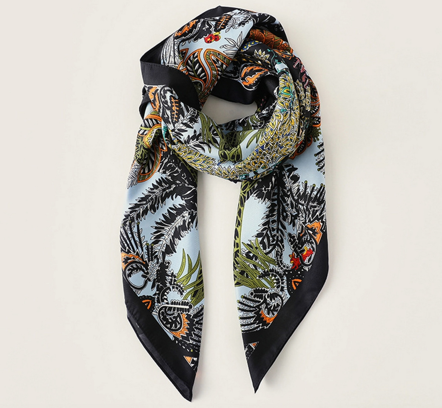 Vintage French Print Scarf