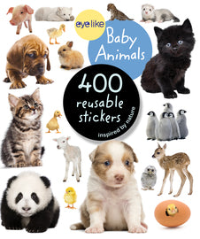 Book- Eyelike Stickers: Baby Animals