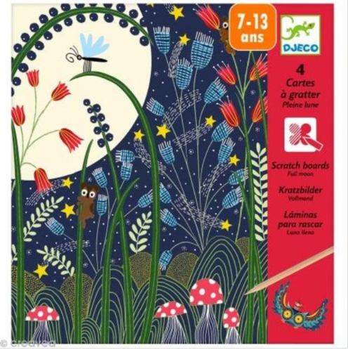 Scratch Cards - Full Moon
