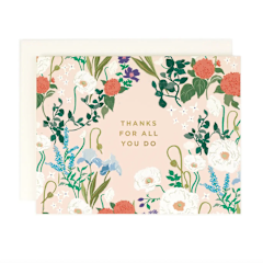 Card Thanks for all You Do