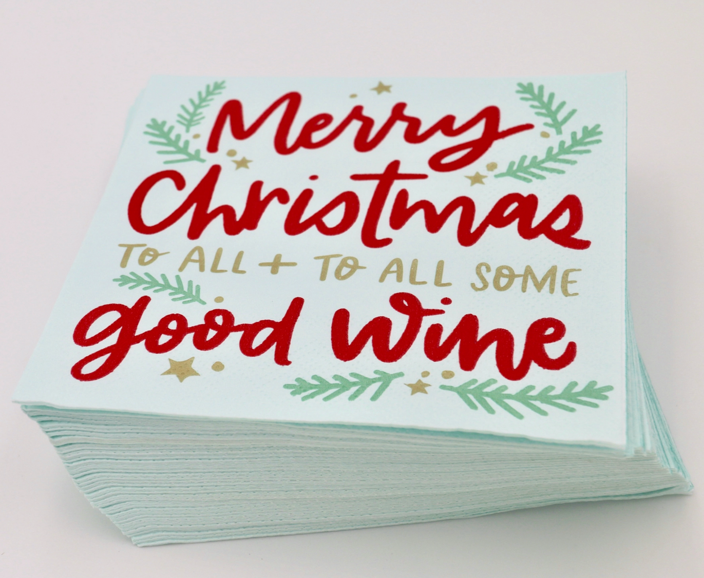 Cocktail Napkins - To All Some Good Wine