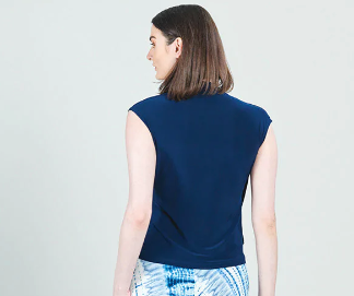 Crossover Faux Wrap Top