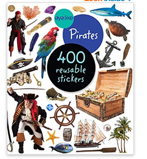 Book- Eyelike Stickers: Pirates